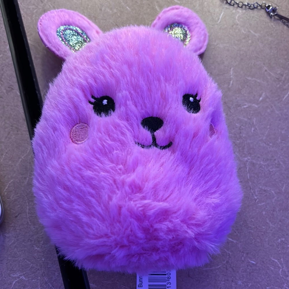 Plush Pink Small Pet Toy
